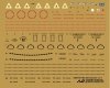 HobbyDecal ST32007V1 Me-262 Stencils ver 1 1/32
